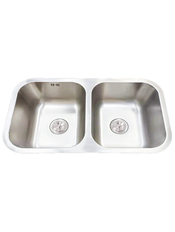 Double Kitchen Sink 790x460x200