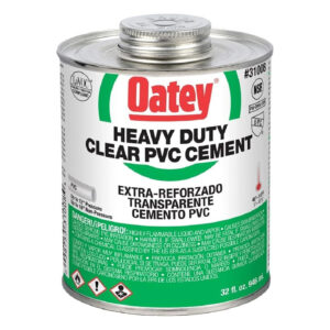 32 oz. Heavy-Duty Clear PVC Cement