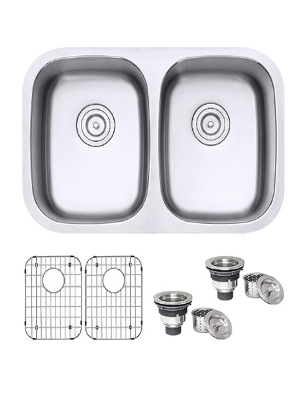 Sink Stainless Steel Double Bowl