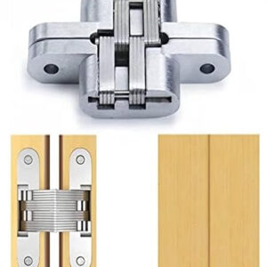 Hidden Door Hinge, Stainless Steel