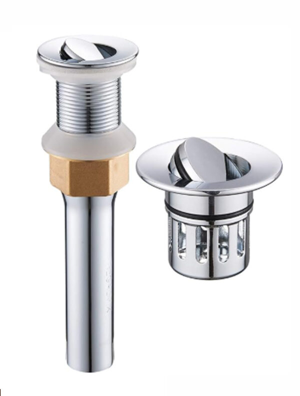 Stainless Steel Bathroom Sink Flip Drain Stopper