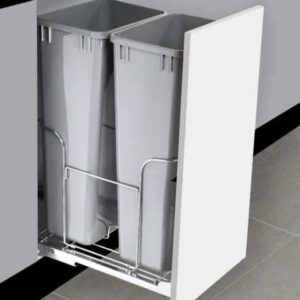 Double Pull-Out Trash Garbage Can