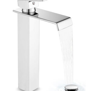 Tall Basin Faucet Waterfall