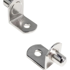 Shelf Pins L-Shaped Metal Support Pegs