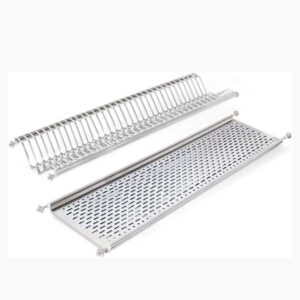 2 Tier Dish Drying Rack - Built-in