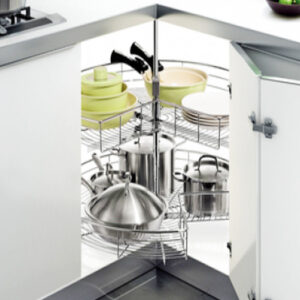 270 Degree Round Revolving Corner Basket (Lazy Susan)