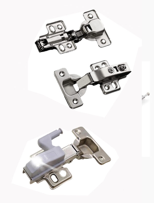 Special Free Hinge Lamp with pair of 110° Full Overlay Hinges