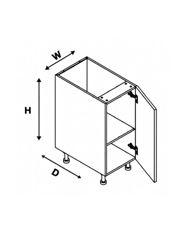 Module B1DU Base 1 Door Unit