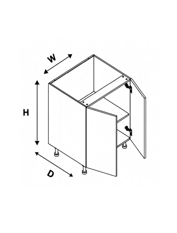 Module B2DU Base 2 Door Unit