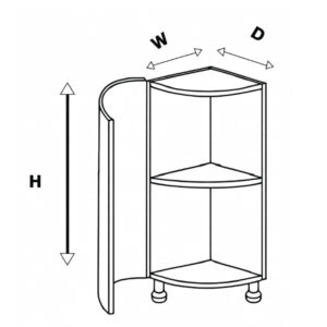 Module BC1D Base Curve 1 Door