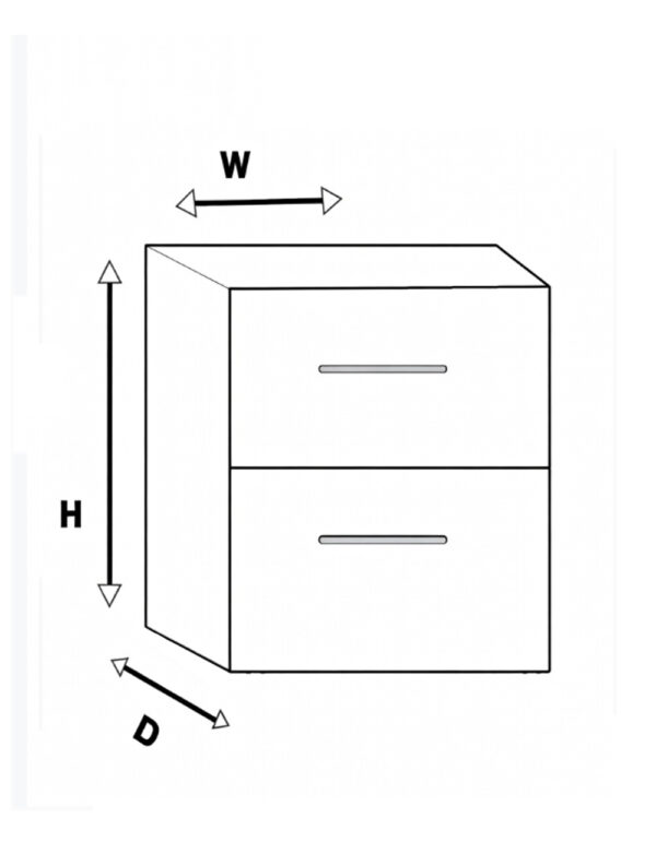 Module UH2D Upper Horizontal 2 Door