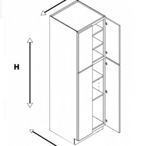 Module BP4D Base Pantry 4 Door