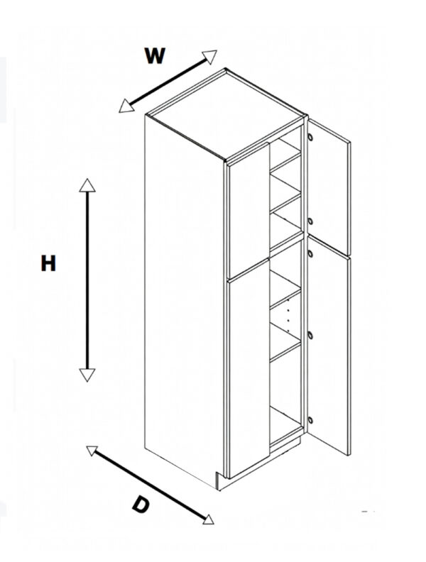 Module BP4D Base Pantry 4 Door